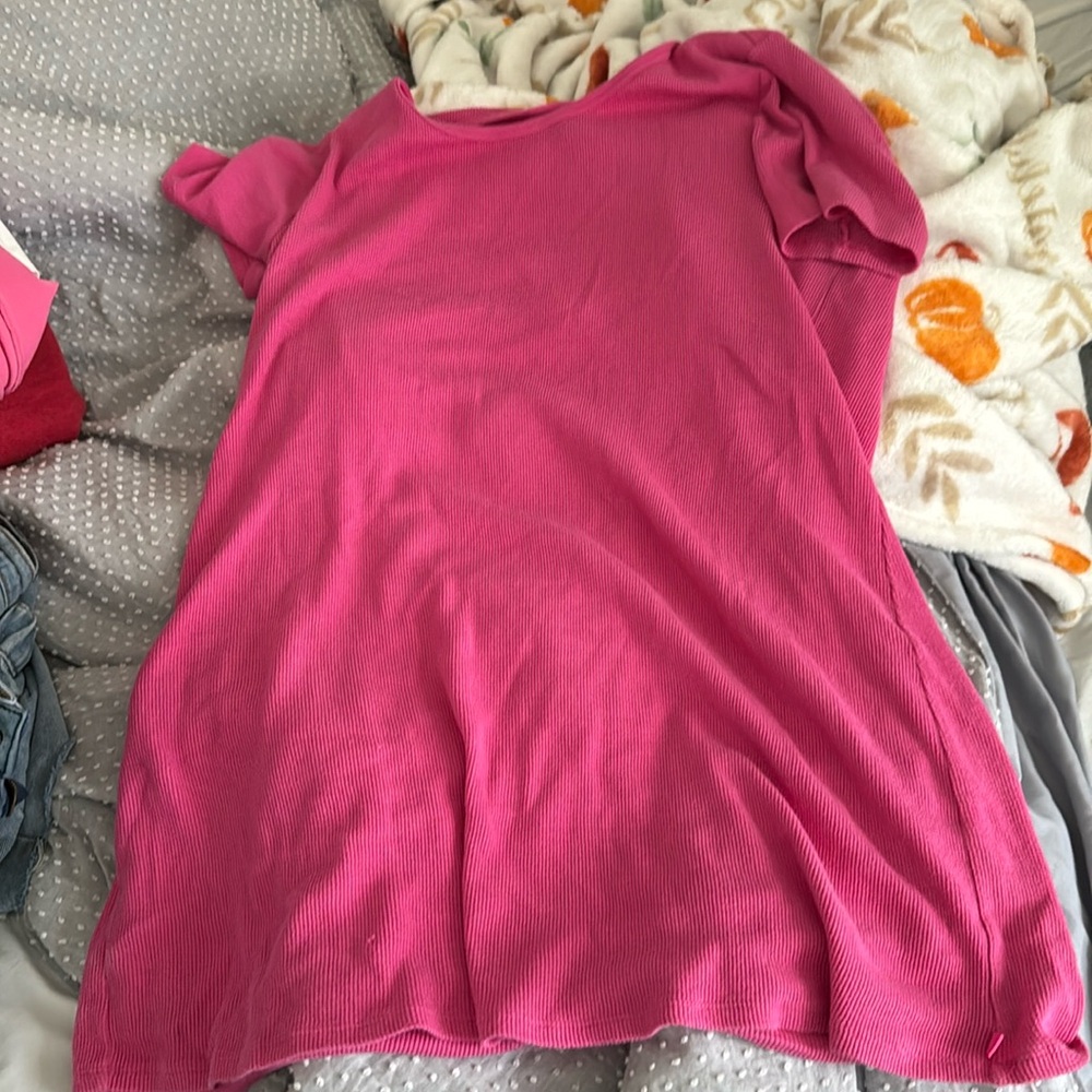 Size large short sleeve tshirt dress from Victoria secrets